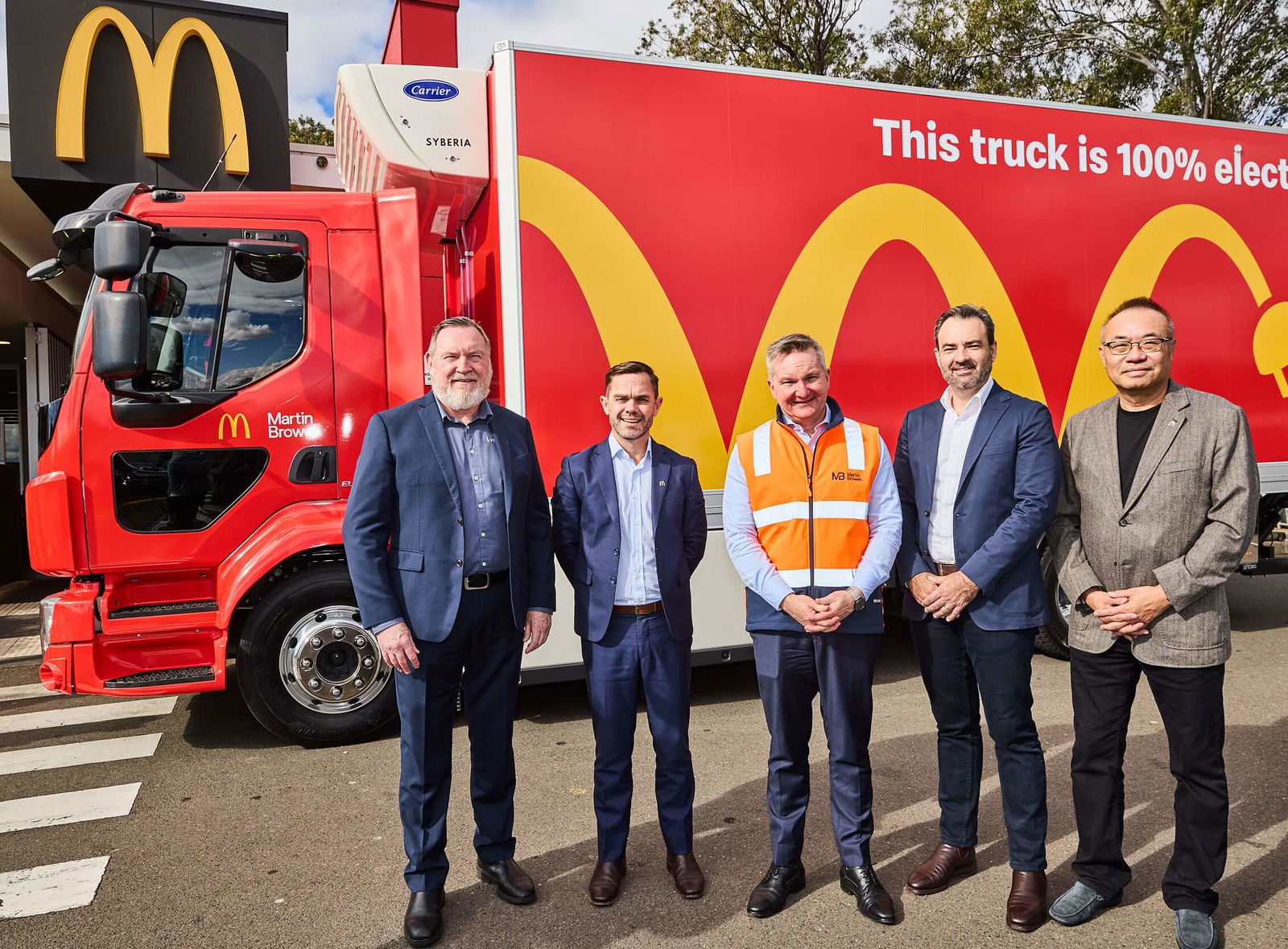 Martin Brower Australia Integrates First Electric Delivery Truck Into ...